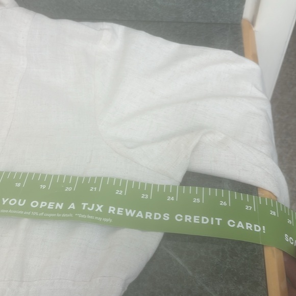 Travel Smith linen jacket with zipper and elastic band - Picture 4 of 6